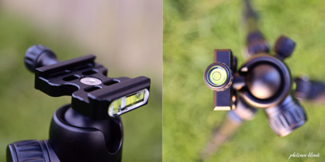 Klemme und Wasserwaage